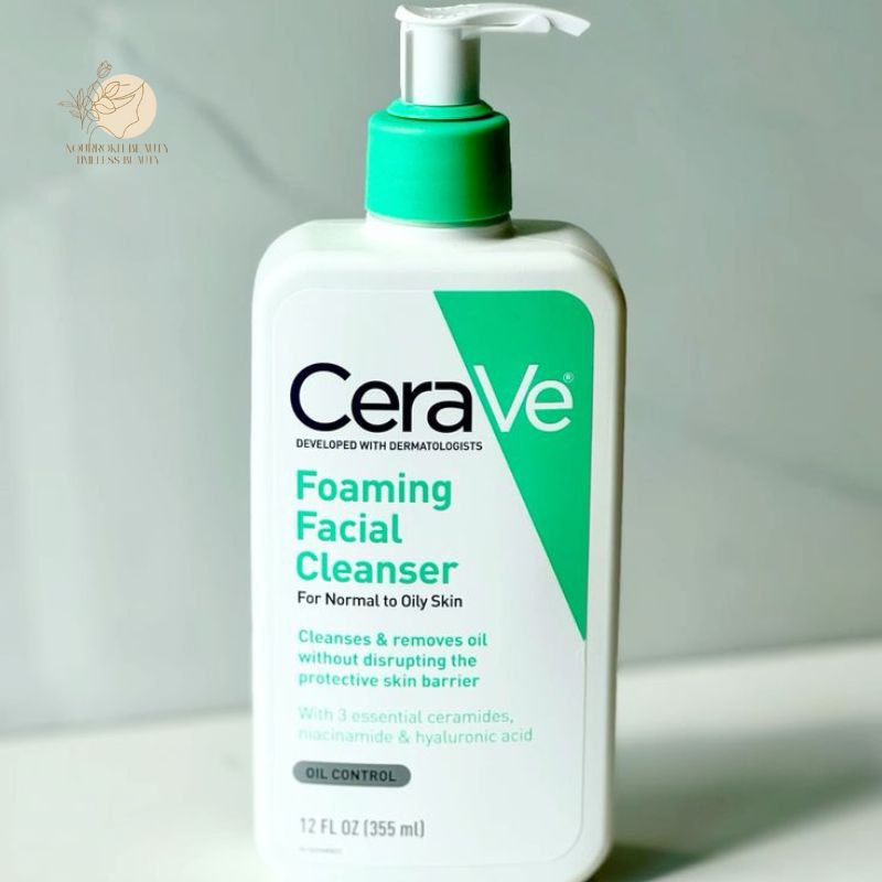 فوم شستشوی صورت سراوی-2 فوم شستشوی صورت سراوی – CeraVe Foaming Facial Cleanser - Image 1