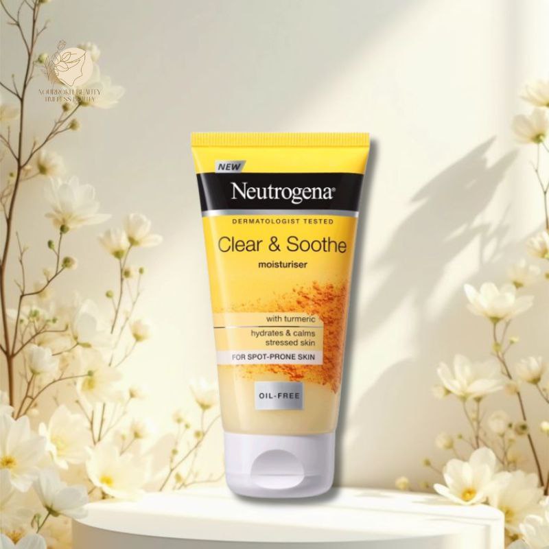 کرم آبرسان زردچوبه نوتروژینا اصل-1 کرم آبرسان زردچوبه نوتروژینا اصل Turmeric Gel Moisturizer - Image 1