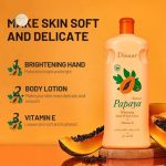 لوسیون روشن‌کننده و مرطوب‌کننده دست و بدن با عصاره پاپایا و ویتامین E آر دی ال RDL Papaya Extract Whitening Hand & Body Lotion + Vitamin E - Image 2