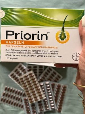 کپسول ضد ریزش و تقویت‌کننده مو پرایورین بایر Priorin Kapseln (Priorin Capsules) – مکمل ضد ریزش مو اورجینال
