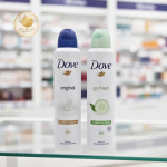 پک دوتایی اسپری ضد تعریق داو (Dove) مدل Original و Go Fresh (حجم 250 میل)