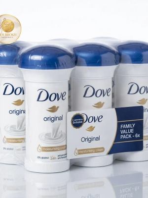 پک اقتصادی ۶ عددی مام داو Original حجم 50 میل | استیک ضد تعریق داو اصل